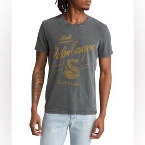 Lucky Brand Men's Burnout Palm Canyon Graphic Tee Size Medium